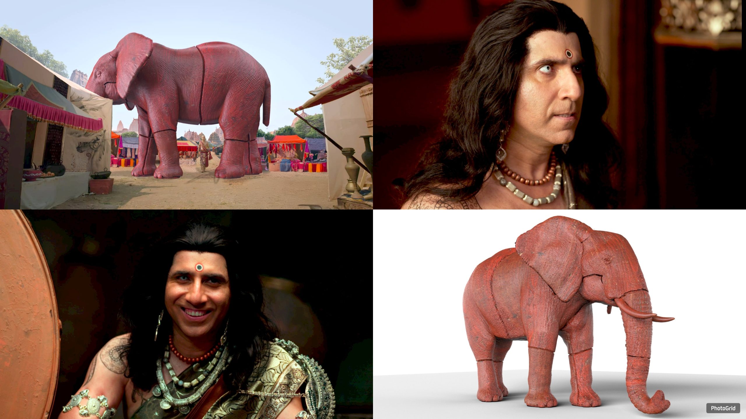 An elephant laden with poisonous gas arrives at Vijayanagar in Sony SAB’s Tenali Rama