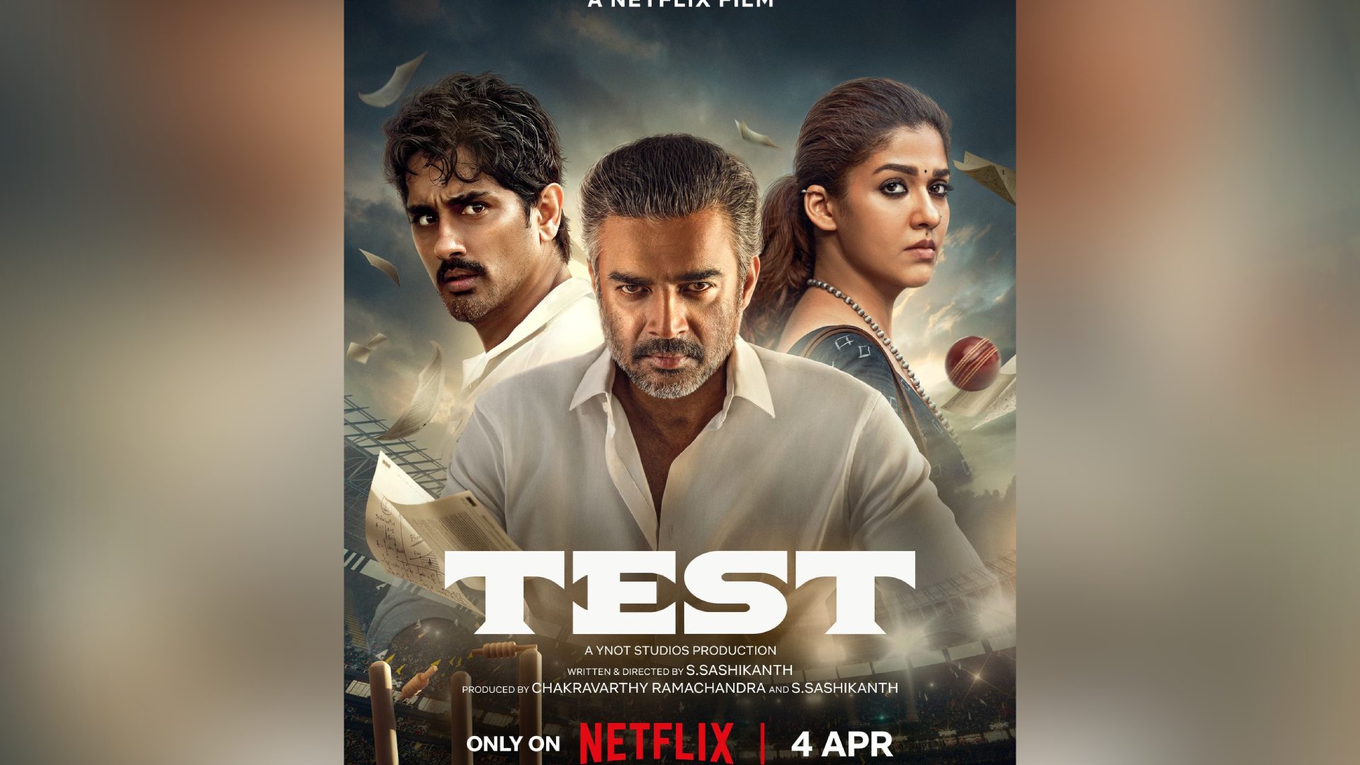 Three Stars, a Cricket Match, and One Life-Changing Story: ‘TEST’ Premieres April 4