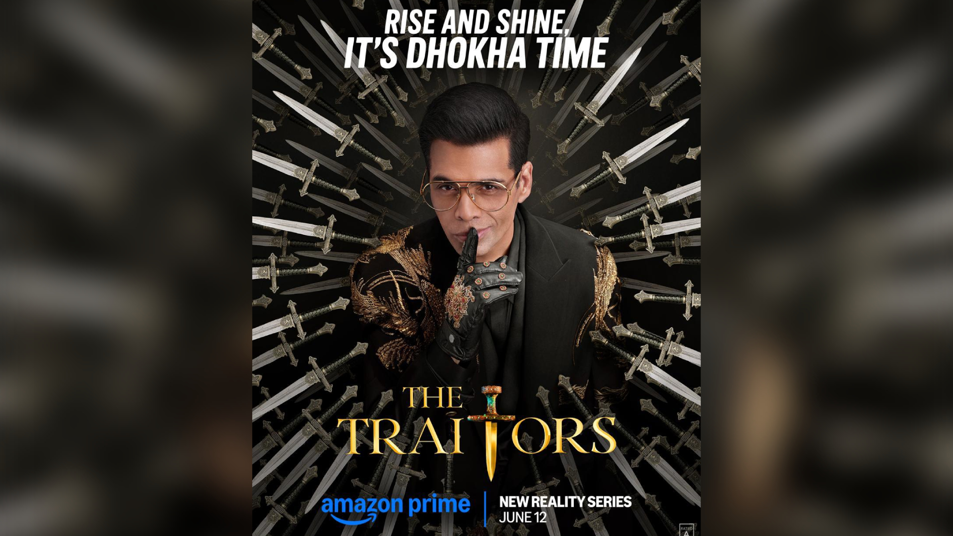 Prime Video Unveils Launch Date for its Biggest Indian Reality Series, The Traitors with an Exciting Teaser Featuring Host Karan Johar; Premieres June 12