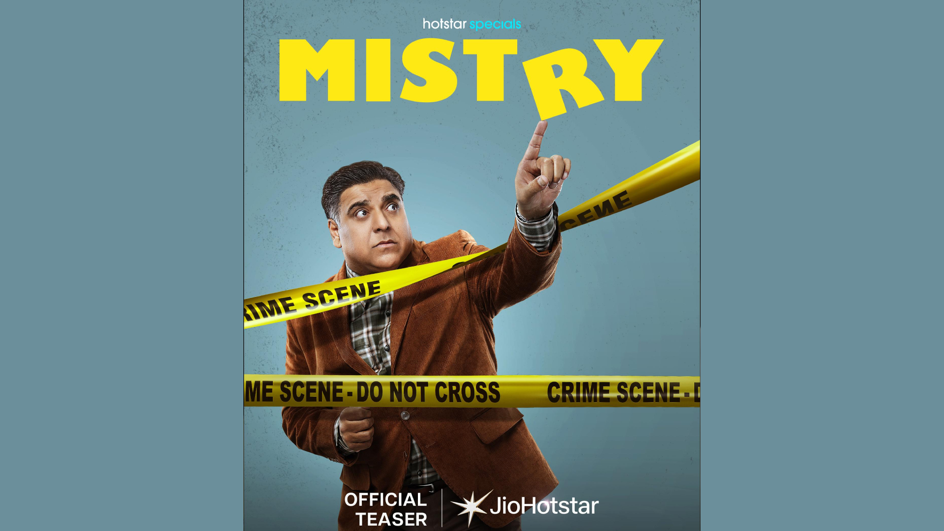 QUIRK MEETS BRILLIANCE AS RAM KAPOOR DONS THE ROLE OF MISTRY – RELEASING ON JUNE 27 ON JIOHOTSTAR!