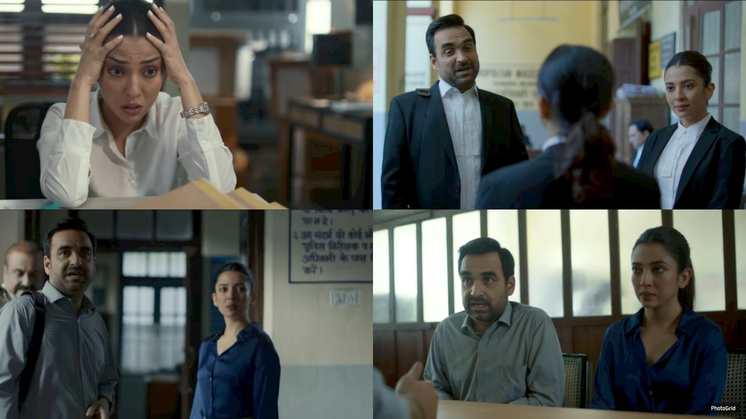 “Kal aana aur macha dena”, Pankaj Tripathi to Barkha Singh on the sets of Criminal Justice 4!
