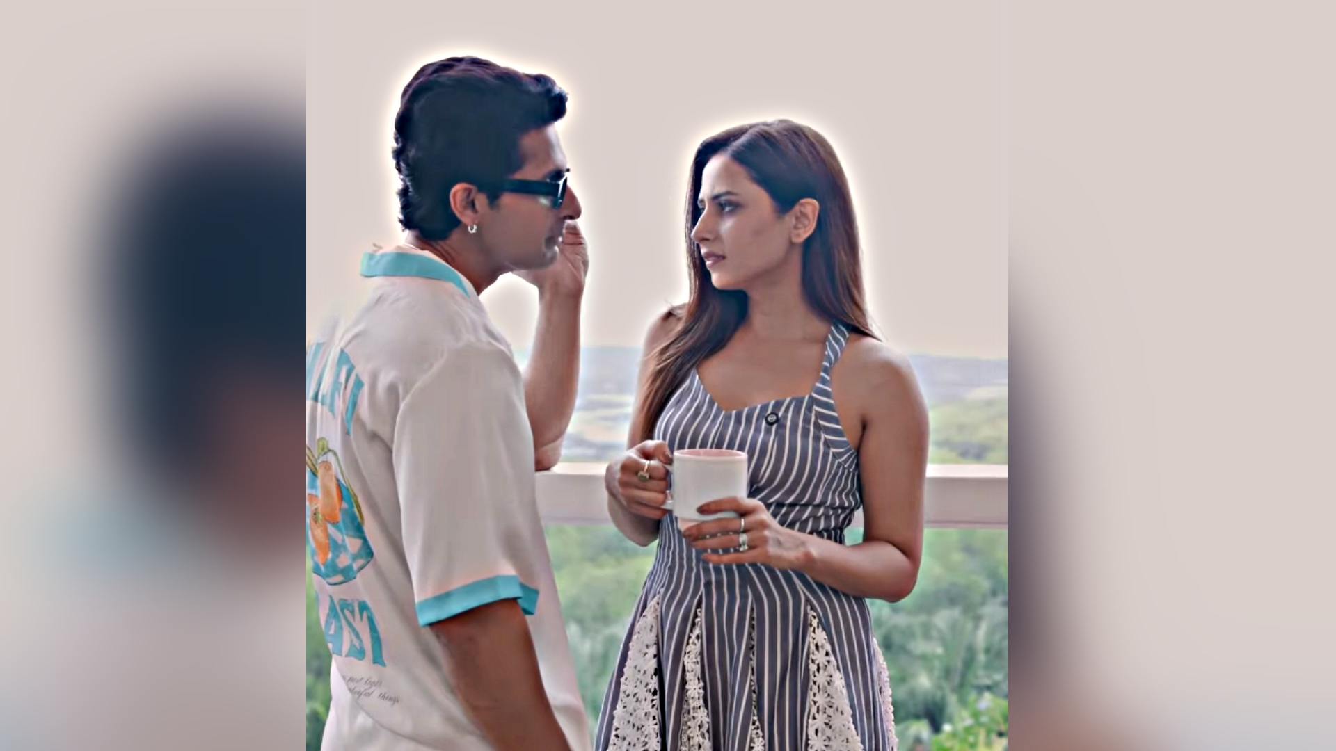 When Ravie Sargun got reminded of their romance with Rishabh and Bhagyashree in Bade Acche Lagte Hain