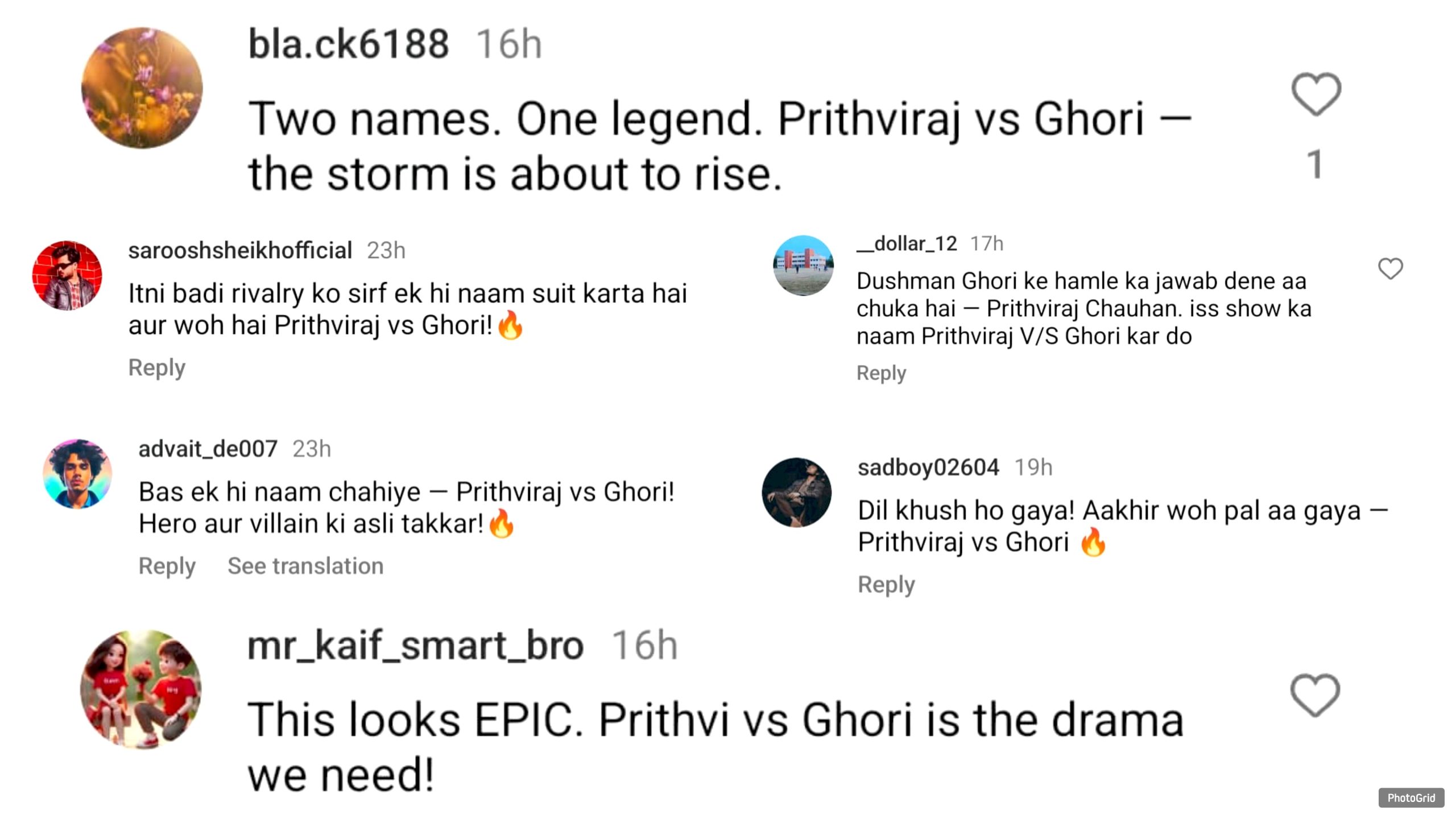Netizens demand the makers of Chakravarti Samrat Prithviraj Chauhan to change the name to Prithviraj vs Ghori!