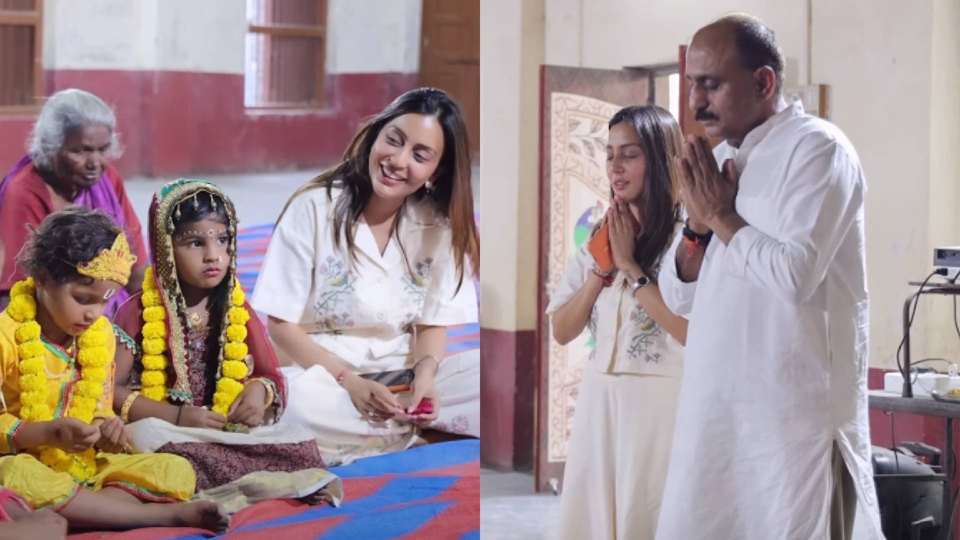 Sanskruti Jayana meets Children with Disabilities and Leprosy patients, Calls the Experience “The Most Grounding Part of This Journey.”