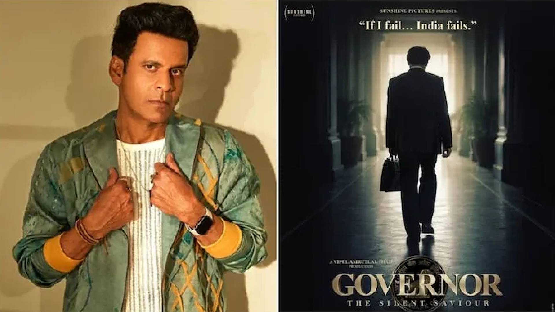 “4.5 years back he got in touch with me for this film, I found the first drafts so exciting and kept talking after that, ” Says Manoj Bajpayee while speaking about working with Vipul Amrutlal Shah in GOVERNOR!