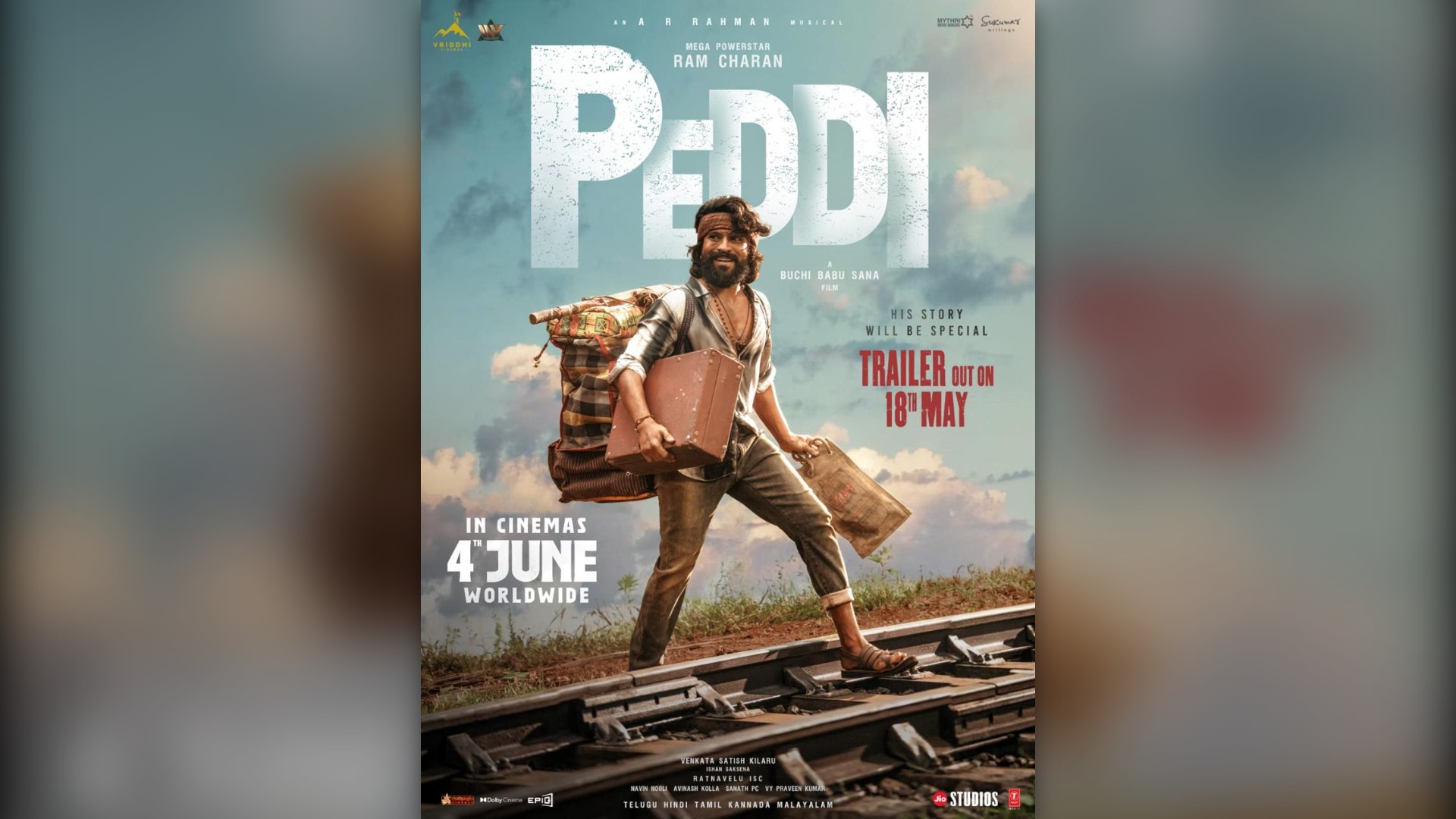 New Song Launch And A.R. Rahman Live: Peddi Makers Release Ram Charan’s Big #PEDDIKiAawaz Announcement Video Building Excitement!