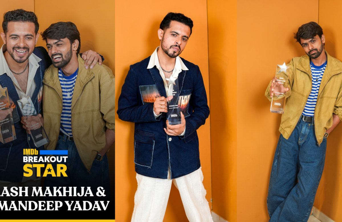 Raakh Co-Stars Akash Makhija and Ramandeep Yadav Receive IMDb STARmeter Awards, Marking a First in Their Acting Careers