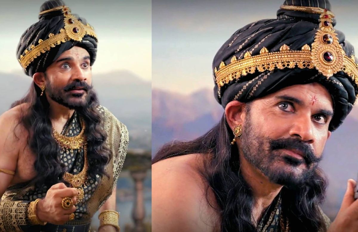 “A creative suggestion I made was to use a lens in one eye to give Shakuni a slightly unsettling and mysterious presence” says Chandan Anand from Sony SAB’s Hastinapur Ke Veer