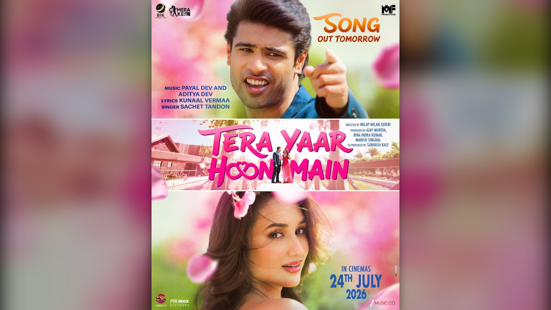 Tera Yaar Hoon Main Drops Title Track Teaser, Announces New Release Date of 24th July; Full Song Out Tomorrow