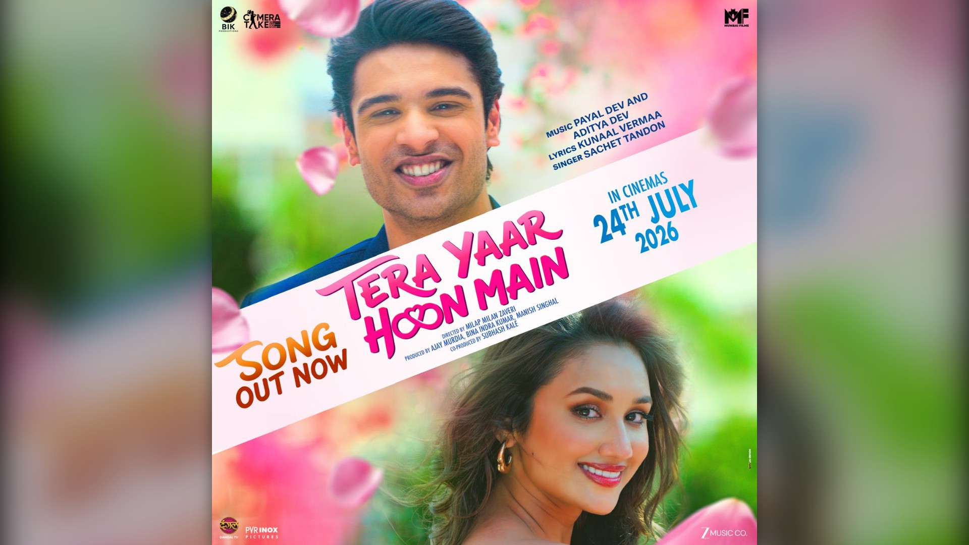 Tera Yaar Hoon Main Drops Its Soulful Title Track; Aman Indra Kumar and Akanksha Sharma Shine in a Heartwarming Musical Journey