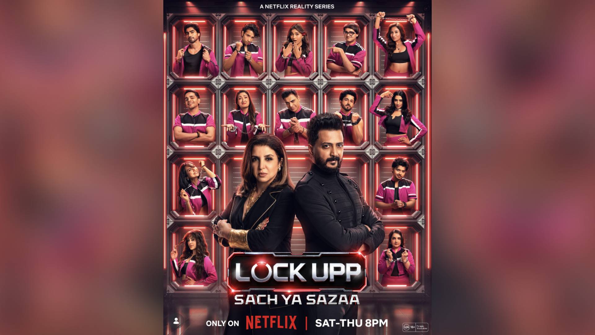 Fans Wanted More. Netflix Delivered! Lock Upp: Sach Ya Sazaa Adds a Sixth Day, Now Streaming Saturday to Thursday at 8:00 PM.