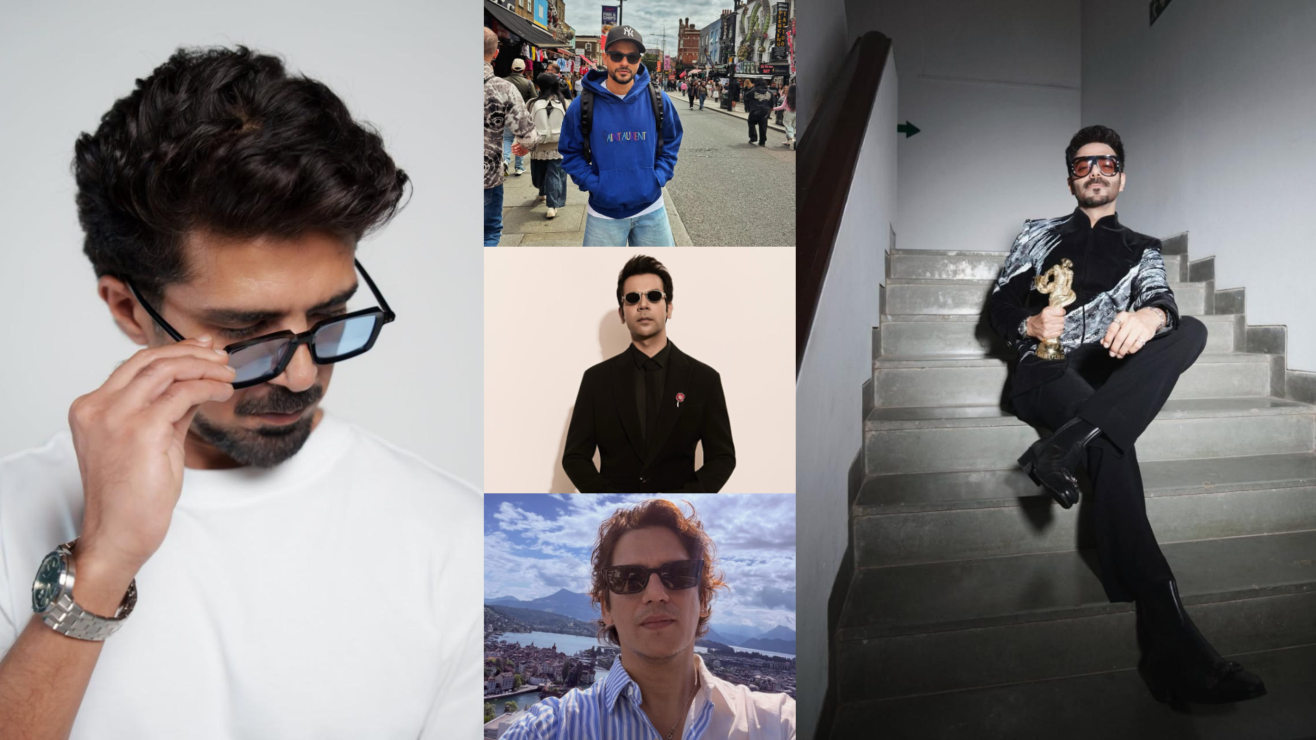 Aparshakti Khurana to Saqib Saleem: Bollywood Actors Spicing Up Their Wardrobe with Chic Frames