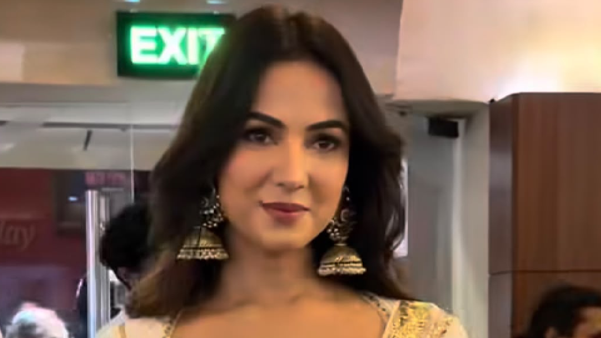 Sonal Chauhan Brings the Vibrant Energy of Co-star Ravi Kishan at Mirzapur: The Movie’s Trailer Launch: Mirzapur toh aa gaya hai, bhaukaal will follow my brother