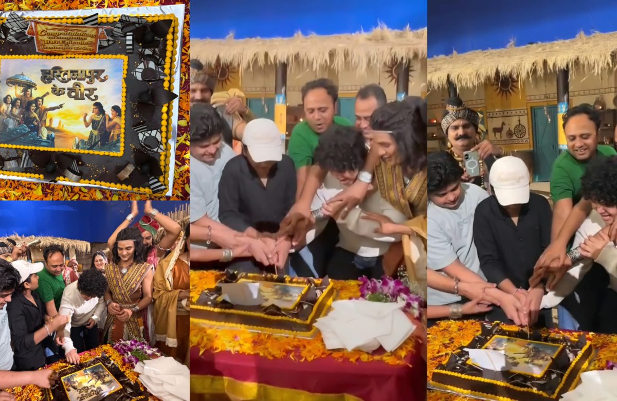 Sony SAB’s Hastinapur Ke Veer completes 100 episodes, cast and crew come together to celebrate