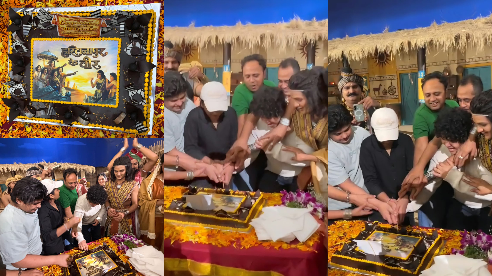 Sony SAB’s Hastinapur Ke Veer completes 100 episodes, cast and crew come together to celebrate