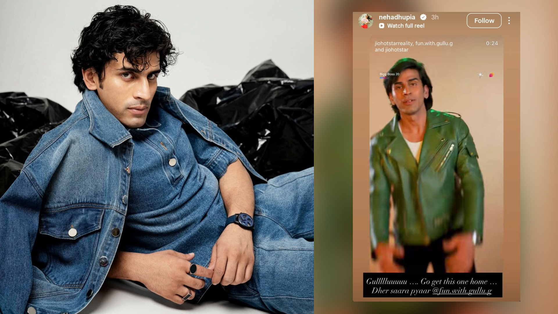 “Gullllluuuuu…. Go Get This One Home”: Neha Dhupia Cheers for Kushal Tanwar aka Gullu as He Enters Bigg Boss 20!