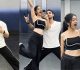 “Hiba is a chudail when it comes to energy,” says Adhik Mehta as he rehearses with Hiba Nawab for Sony SAB’s Chudail Chali Sasural music video